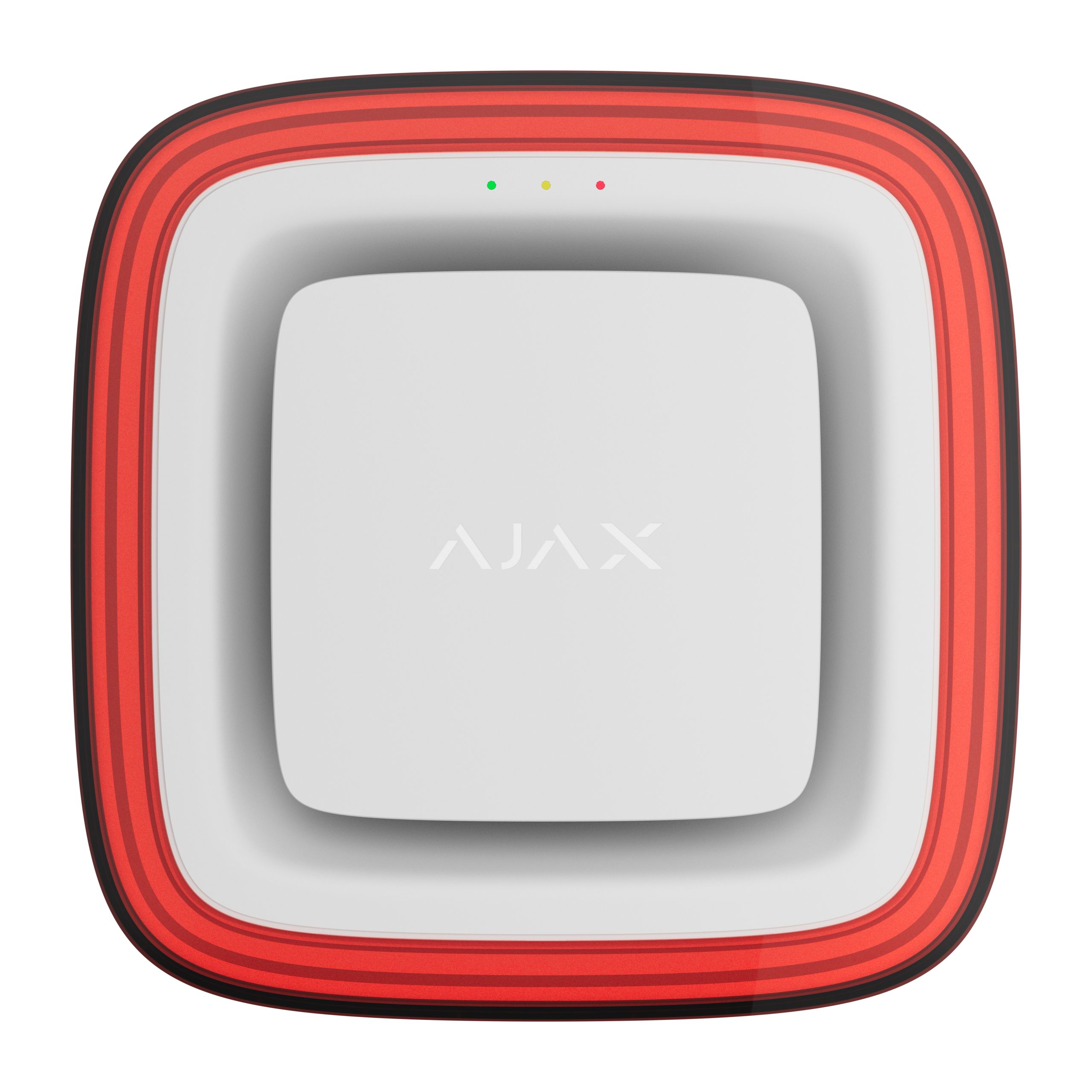 Render - Ajax EN54 FireProtect (Sounder_VAD) Jeweller - white - front FIREPROTECT-W (SOUNDER/VAD) EN54 - Image 1
